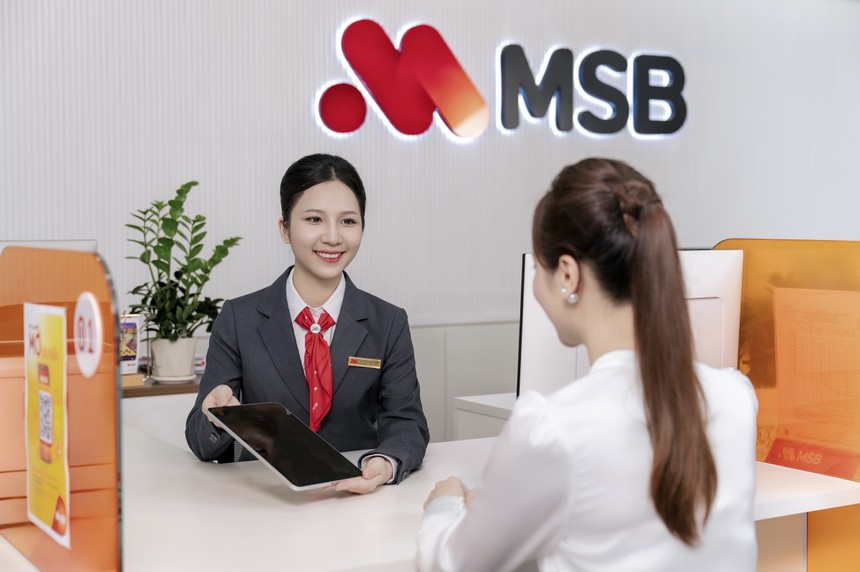 MSB báo lãi hơn 3.400 tỷ đồng sau 6 tháng đầu năm 2026
