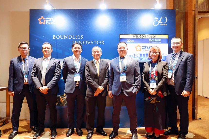 Đoàn Bảo hiểm PVI tham gia Hội nghị Tái Bảo hiểm Quốc tế Singapore (SIRC) lần thứ 20