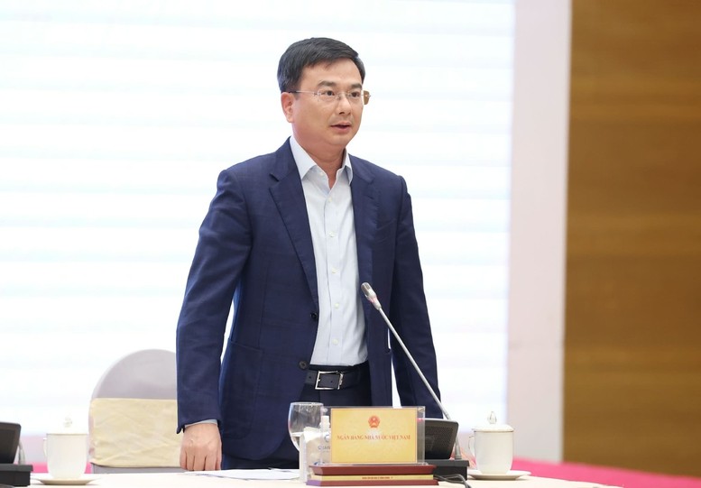 Phó Thống đốc Ngân hàng Nhà nước Phạm Thanh Hà trả lời tại họp báo Chính phủ chiều 6/12