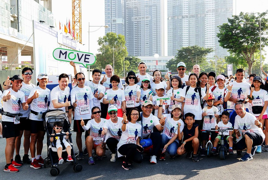 Manulife Việt Nam đồng hành cùng Terry Fox Run 