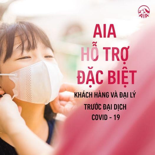 AIA Việt Nam hỗ trợ tài chính đặc biệt dành cho khách hàng, đại lý và IOIS trước dịch Covid-19