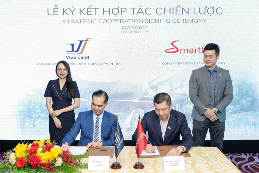 Smartland và The One Land đại diện Viva Land giới thiệu các sản phẩm tại Vivian Le Jardin