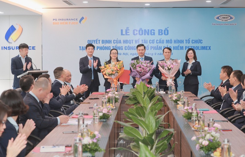 Bảo hiểm PJICO tái cơ cấu Văn phòng Tổng công ty