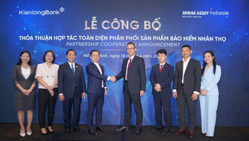 KienlongBank (KLB) sẽ bán các sản phẩm bảo hiểm của Mirae Asset Prévoir trên toàn hệ thống