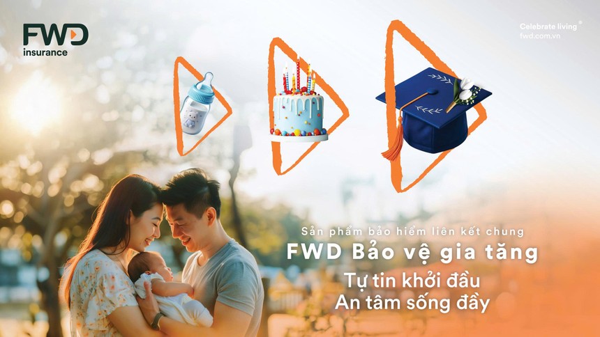 FWD Bảo vệ gia tăng - sản phẩm bảo hiểm liên kết chung mới thể hiện sự thấu hiểu của FWD đối với tâm lý và nhu cầu tài chính lâu dài của khách hàng
