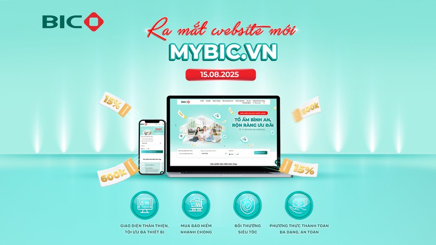 BIC ra mắt website bảo hiểm mới