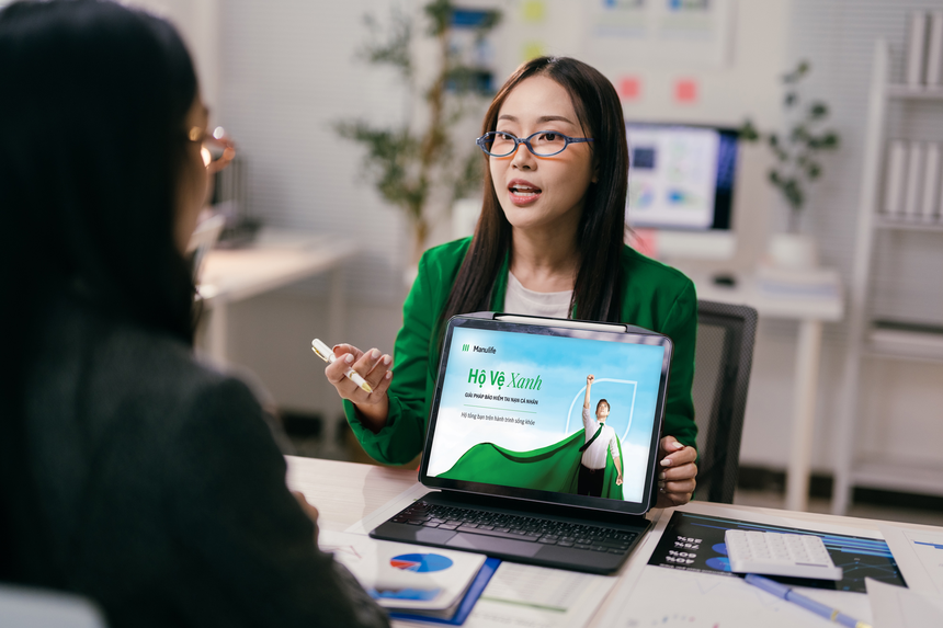 Thêm 2 sản phẩm mới gia nhập dòng bảo hiểm “Xanh” của Manulife