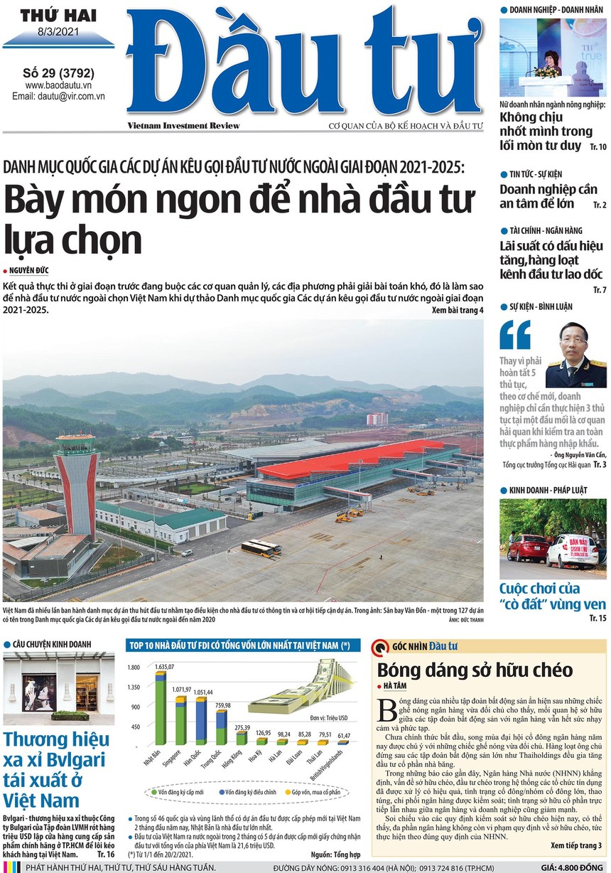 Báo Đầu tư số 29