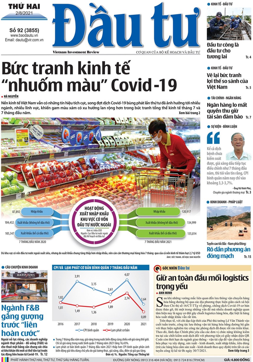 Báo Đầu tư số 92