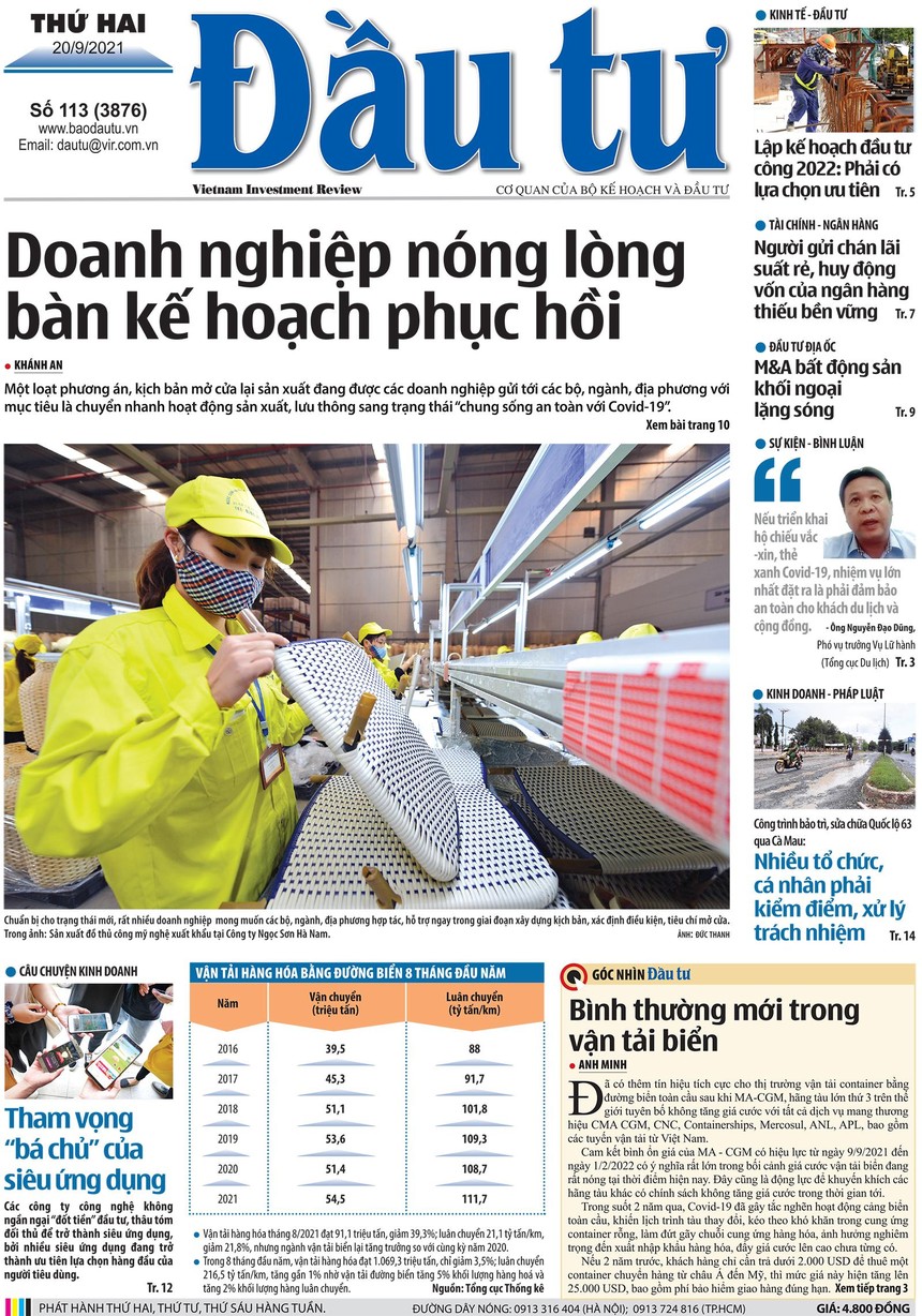 Báo Đầu tư số 113