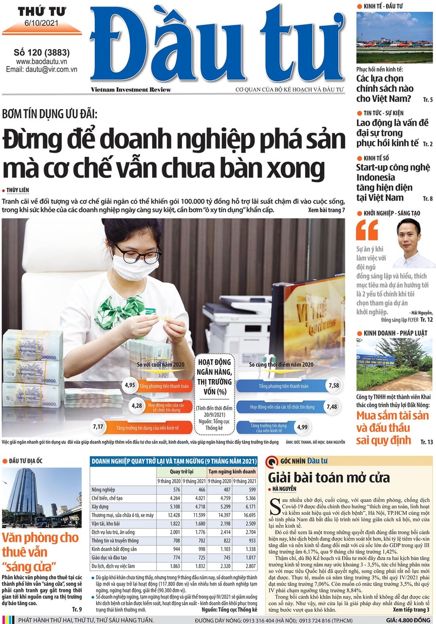 Báo Đầu tư số 120