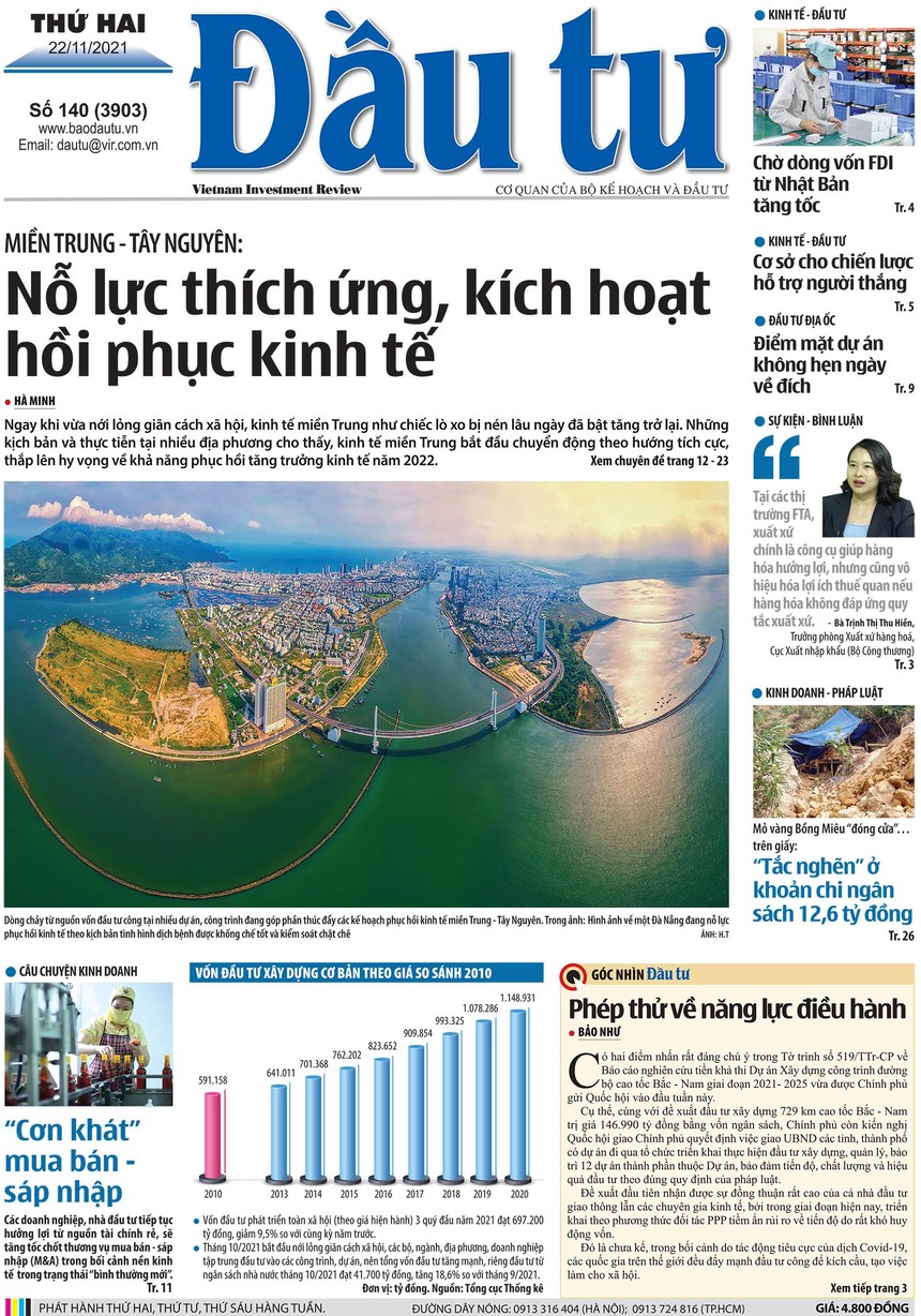 Báo Đầu tư số 140