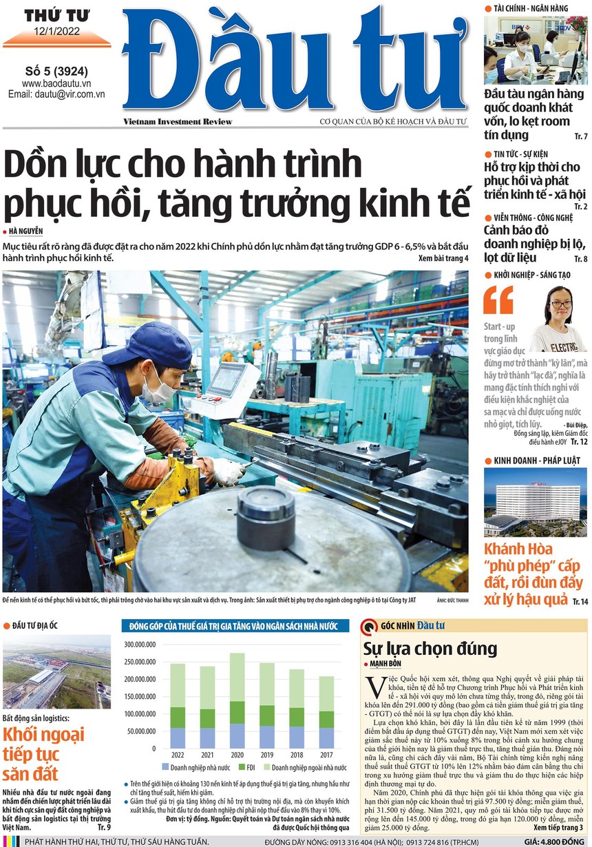 Báo Đầu tư số 5
