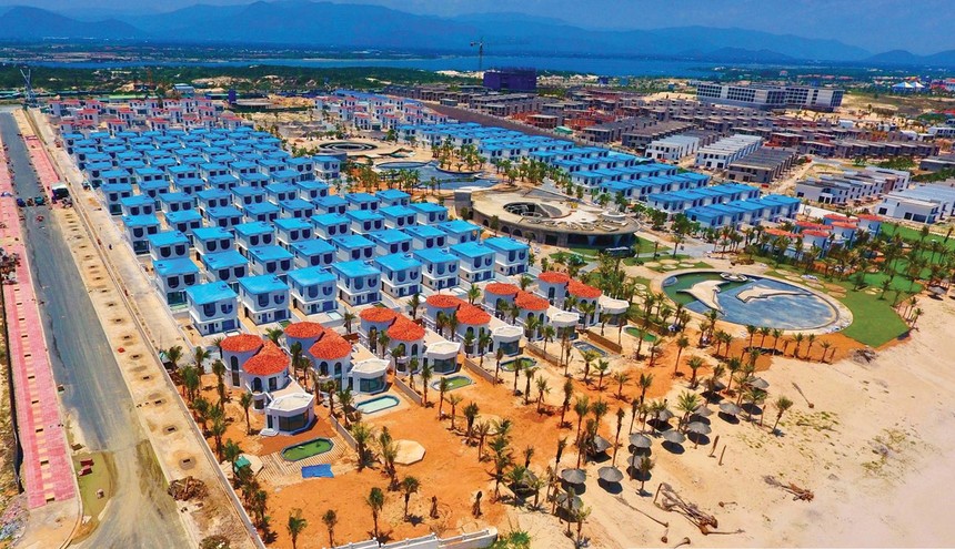 Khu du lịch sinh thái Prime chậm tiến độ do liên quan đến sai phạm đất đai tại Cam Ranh. 