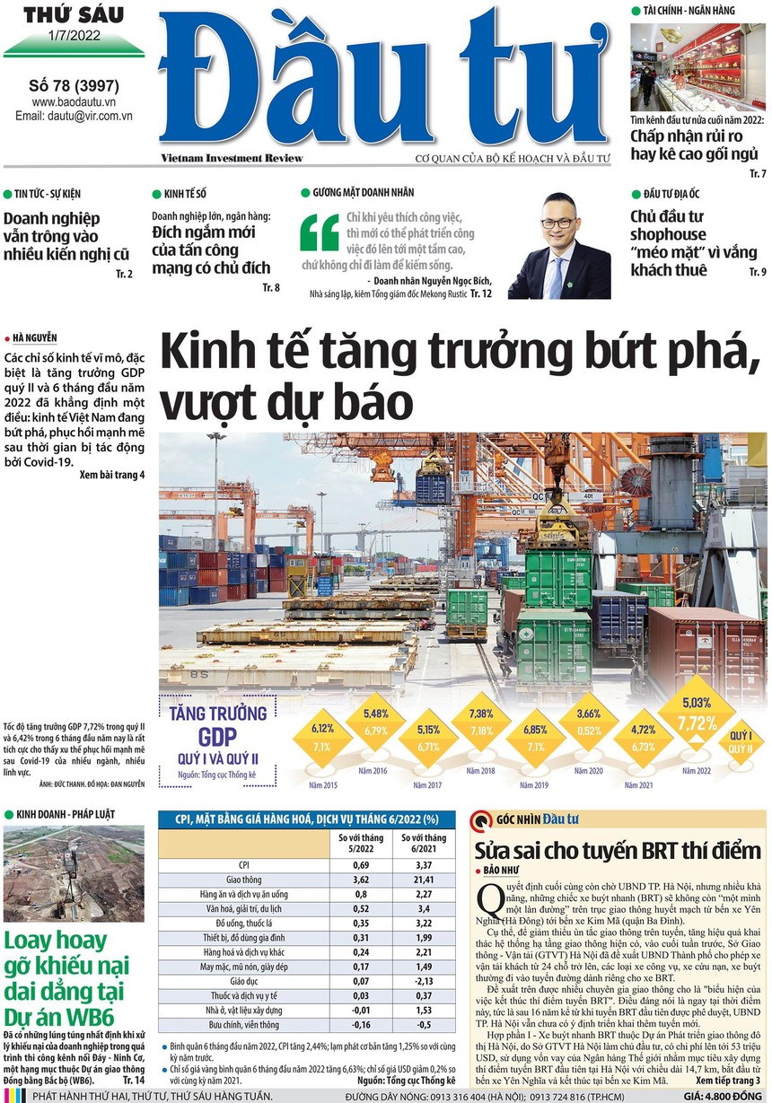 Báo Đầu tư số 78