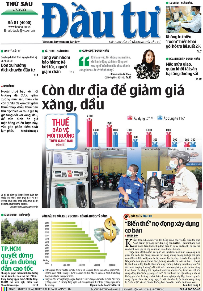 Báo Đầu tư số 81