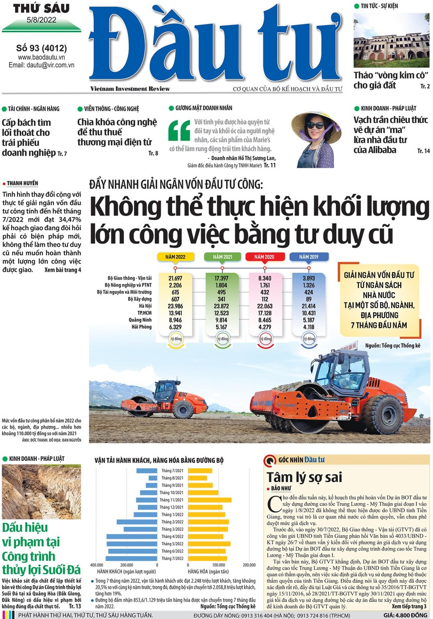 Báo Đầu tư số 93