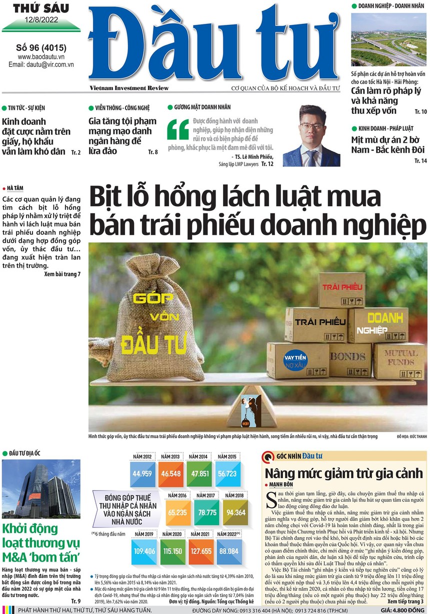 Báo Đầu tư số 96