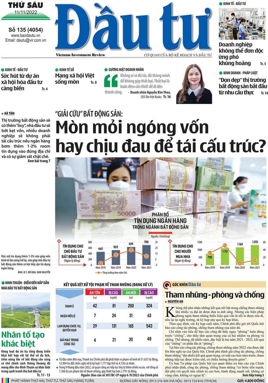 Báo Đầu tư số 135