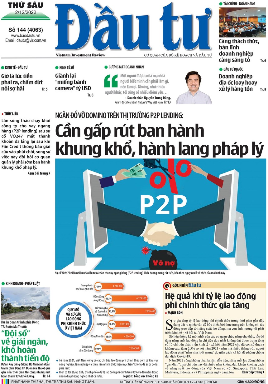Báo Đầu tư số 144