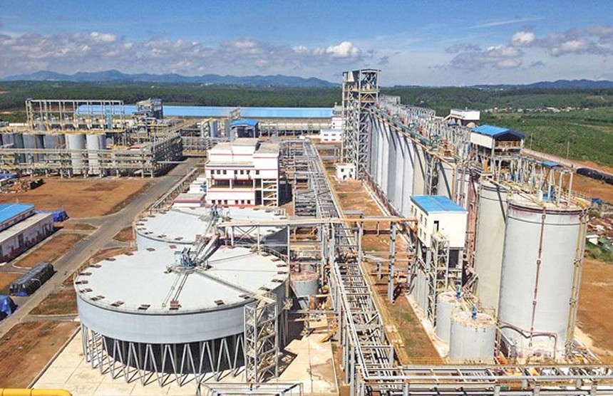 Tổ hợp Bô-xít Tân Rai tại Lâm Đồng. Ảnh: Phạm Dung