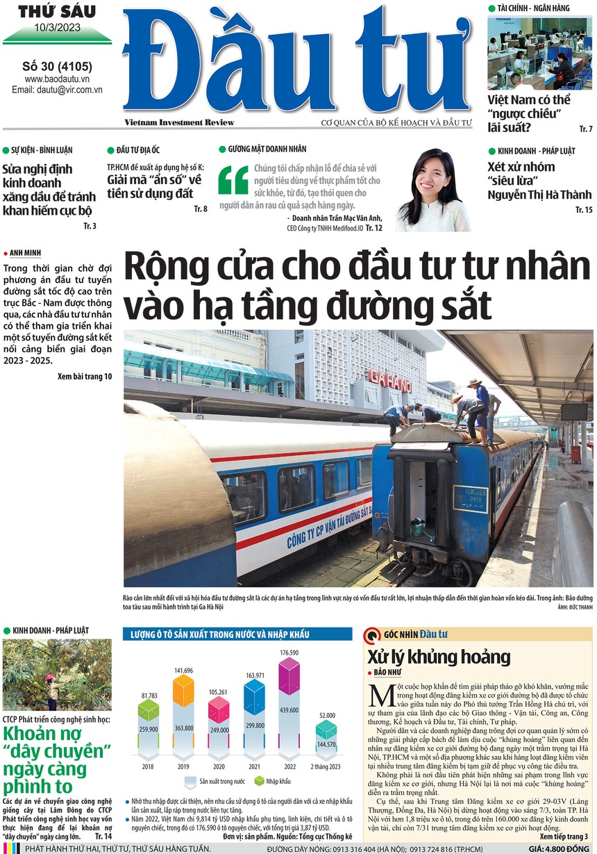 Báo Đầu tư số 30