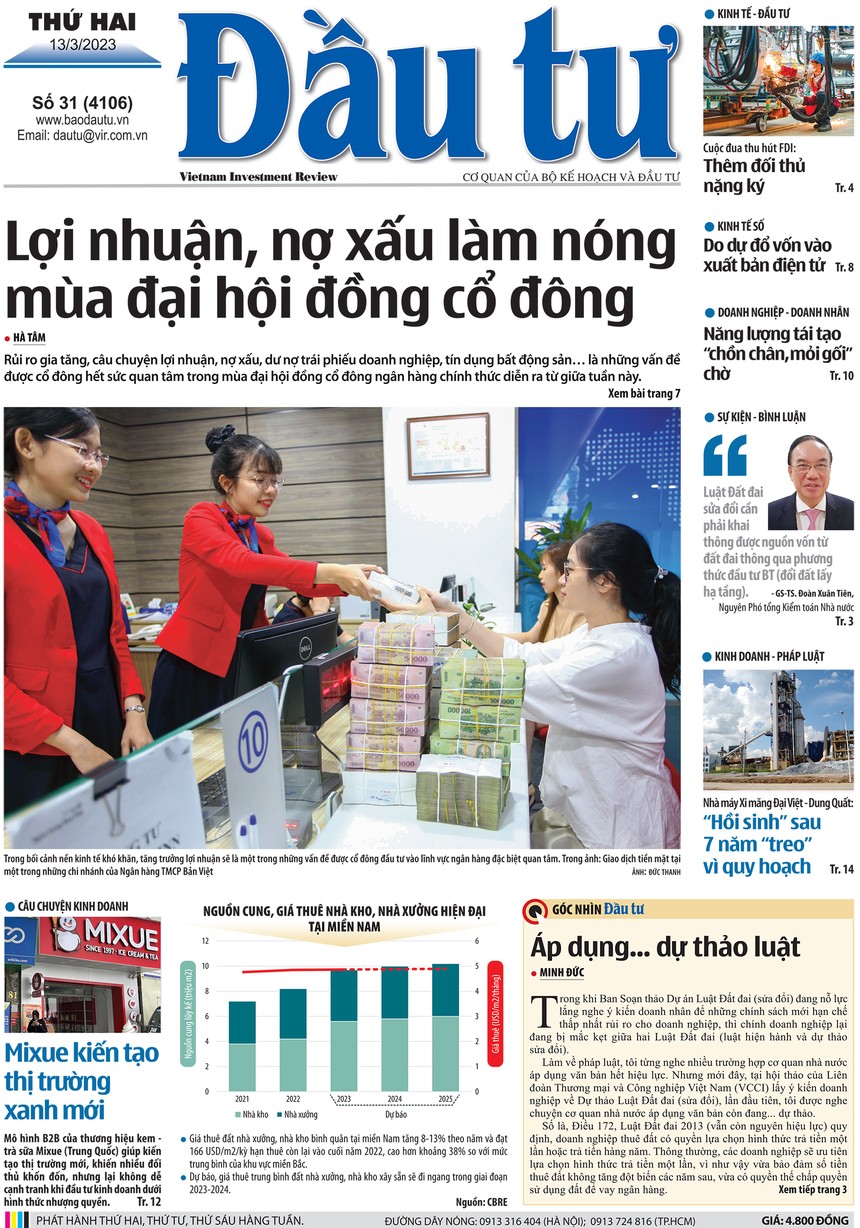 Báo Đầu tư số 31