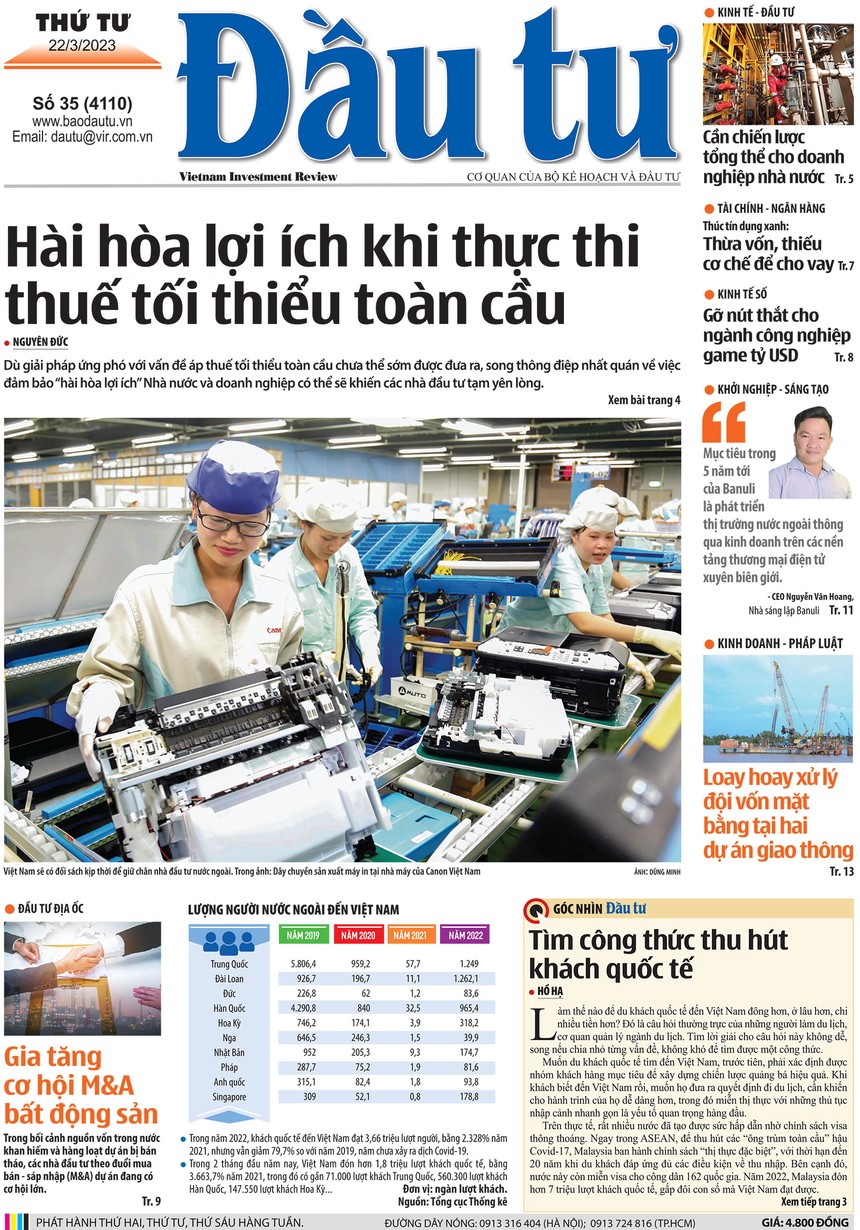 Báo Đầu tư số 35
