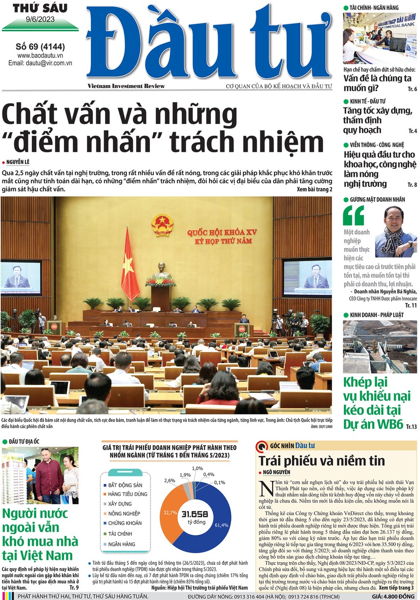Báo Đầu tư số 69