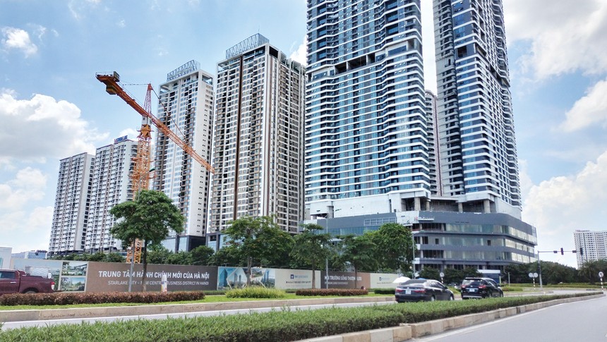 Dự án Han Jardin Ngoại giao đoàn. Ảnh: Bình Minh 