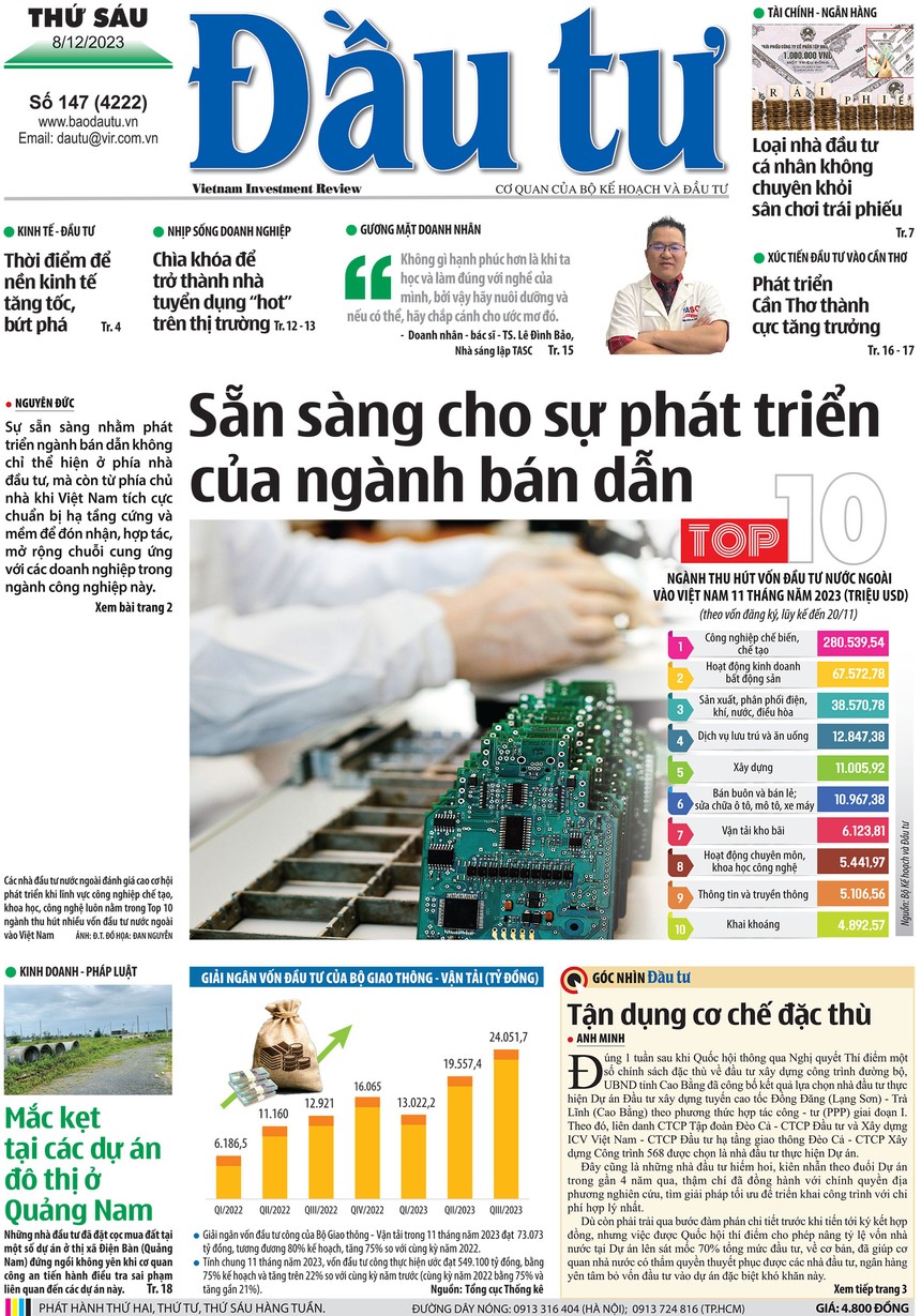 Báo Đầu tư số 147