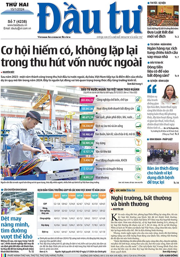 Báo Đầu tư số 7