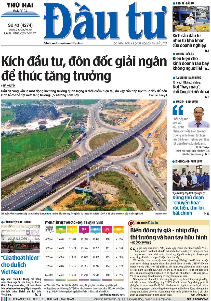  Báo Đầu tư số 43