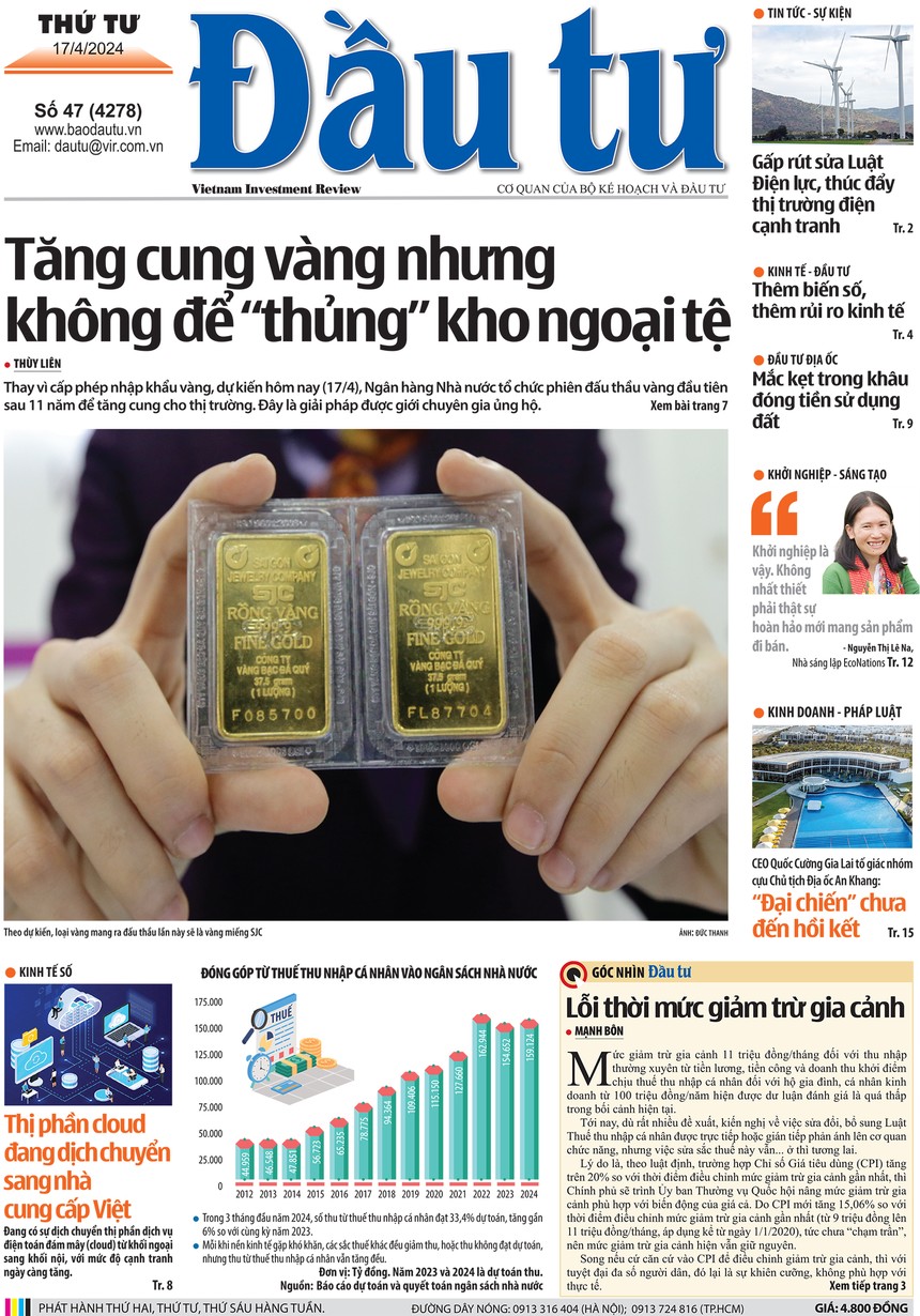 Báo Đầu tư số 47
