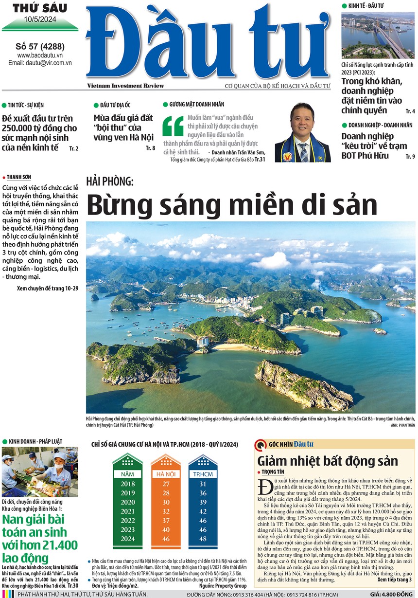 Báo Đầu tư số 57