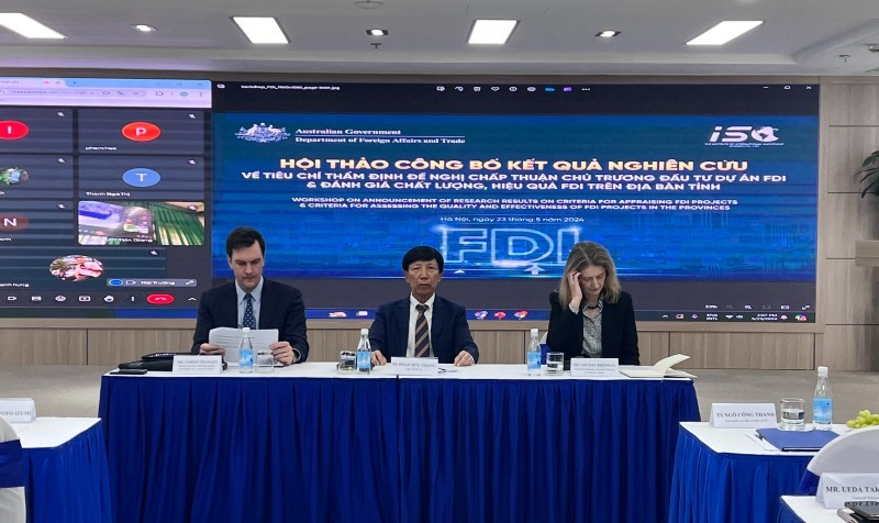 Hai bộ tiêu chí về thẩm định và giám sát, đánh giá dự án FDI đã chính thức được công bố.