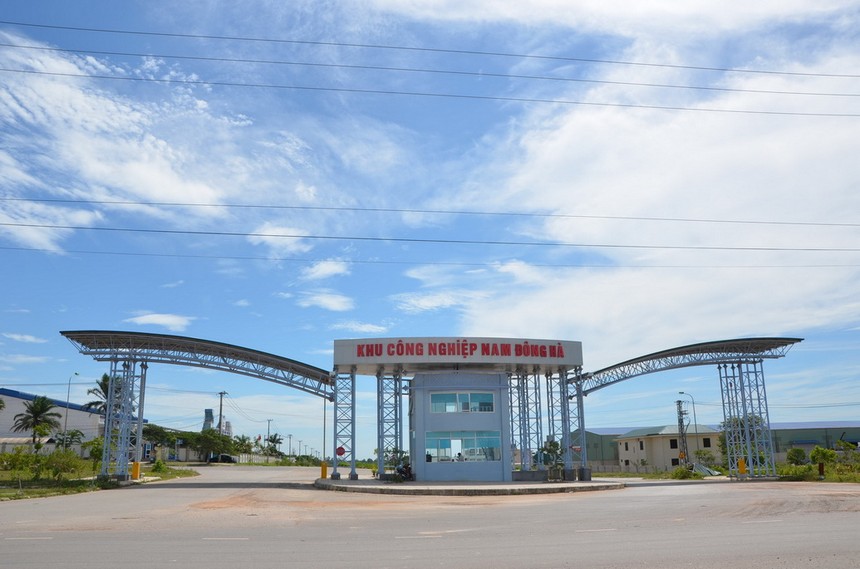 Khu vực Khu công nghiệp Nam Đông Hà.