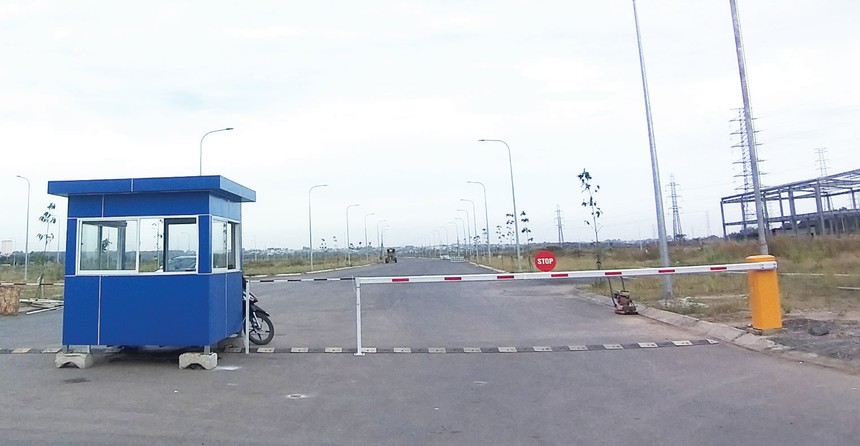 Lối vào Dự án khu nhà ở Đông Bình Dương 