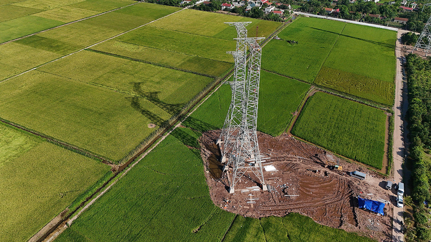 Thủ tướng Chính phủ đã phê duyệt Khung chính sách hỗ trợ, tái định cư Dự án Đường dây 500 kV NMNĐ Nam Định I - Thanh Hóa.