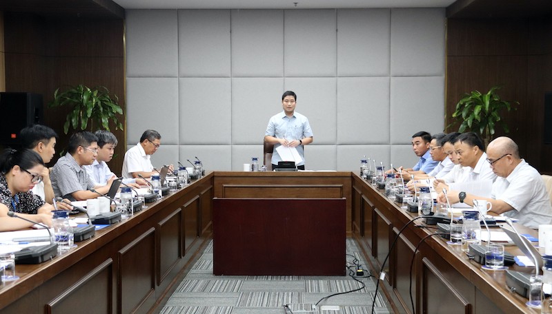  Uỷ ban quản lý vốn nhà nước tại doanh nghiệp làm việc với các tập đoàn để huy động nguồn nhân lực cho thi công Đường dây 500 kV mạch 3.