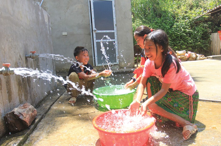 Dòng nước sạch bắt đầu từ dòng tín dụng chính sách