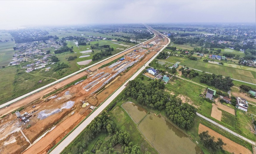 Dự án đường giao thông ở TP Vinh. Ảnh minh hoạ