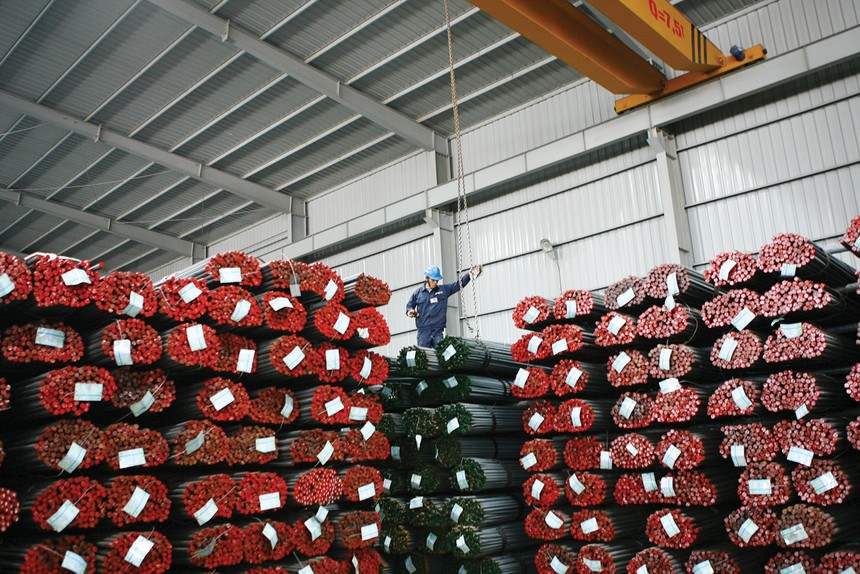 Giá thép xây dựng dự kiến sẽ dao động trong khoảng 14 - 15 triệu đồng/tấn