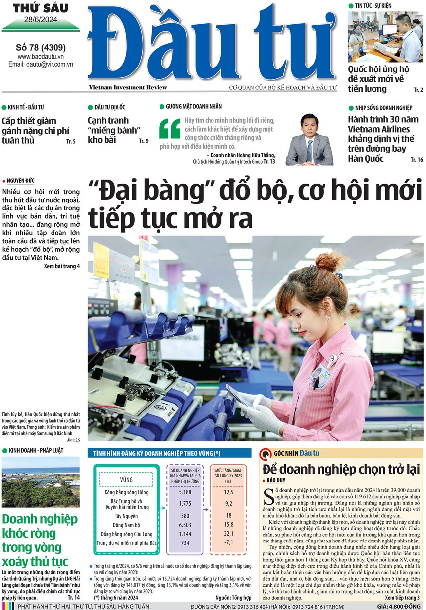 Báo Đầu tư số 78