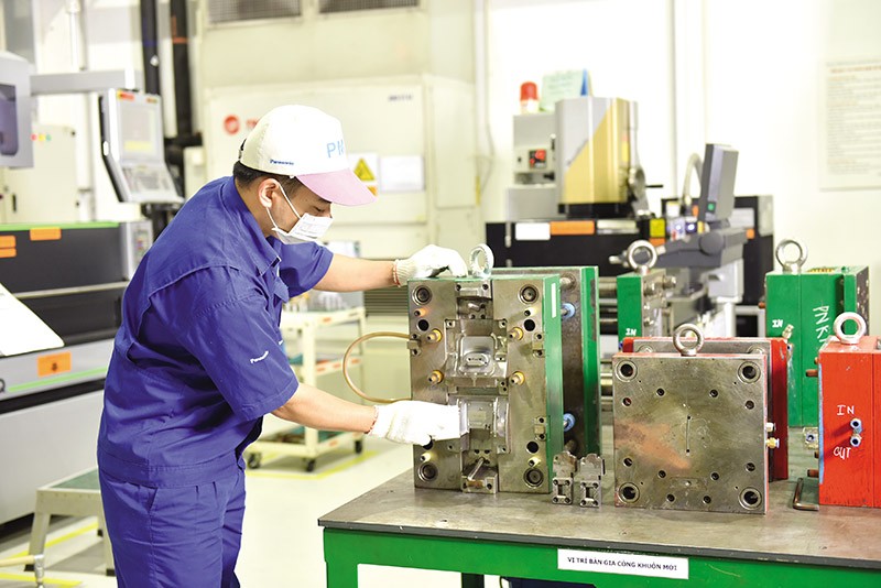 Nhiều dự án lớn ở các lĩnh vực bán dẫn, sản xuất linh kiện, sản phẩm điện tử… được đầu tư mới và tăng vốn trong nửa đầu năm