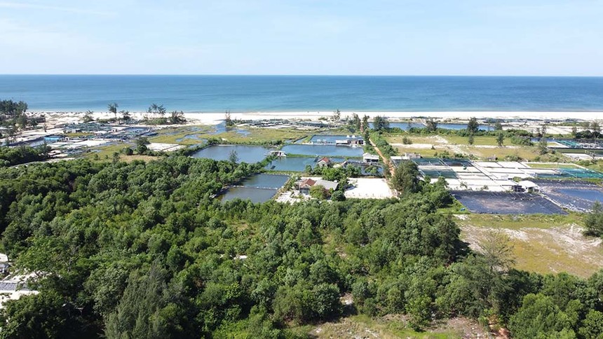 Khu vực thực hiện Dự án LNG Hải Lăng giai đoạn I.