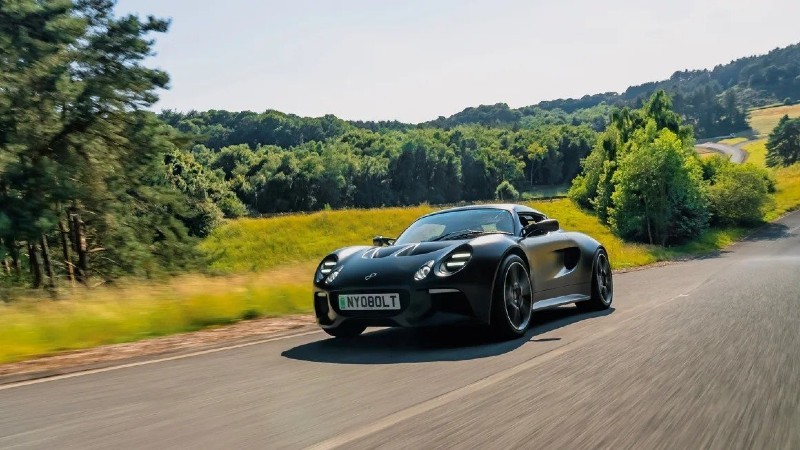 Mẫu xe thể thao của Nyobolt dùng để thử nghiệm loại pin mới. Ảnh: Nyobolt