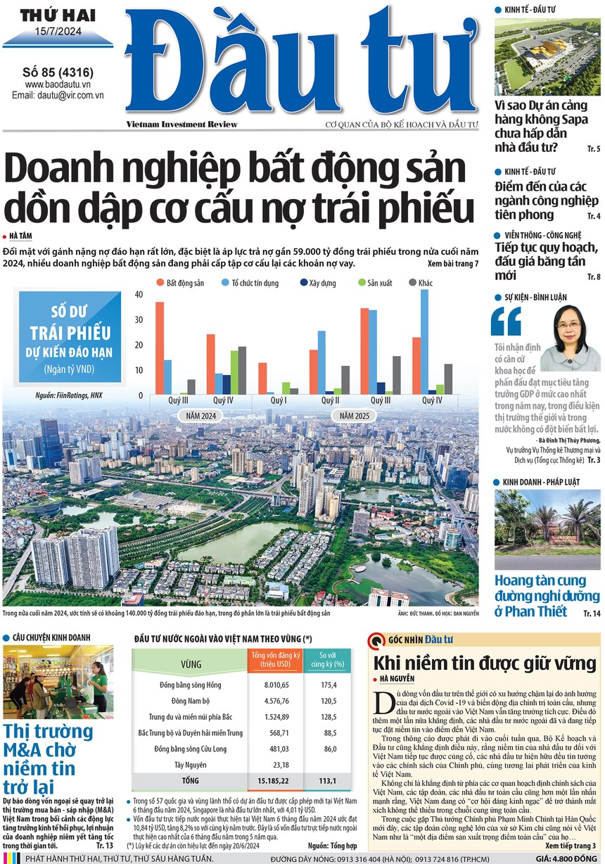 Báo Đầu tư số 85