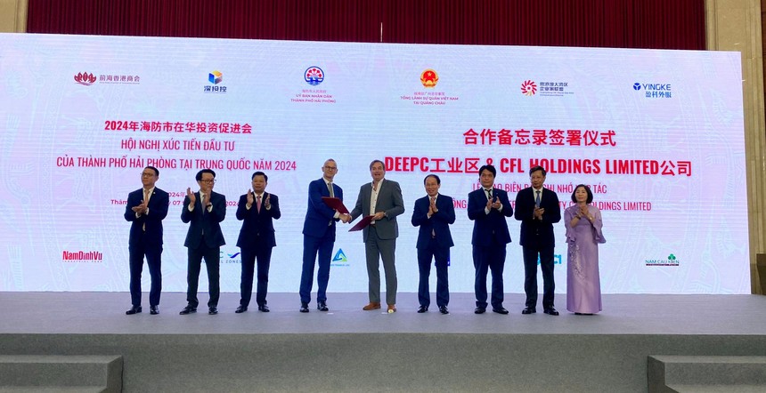 200 triệu USD vốn từ Trung Quốc đăng ký đầu tư vào Hải Phòng 