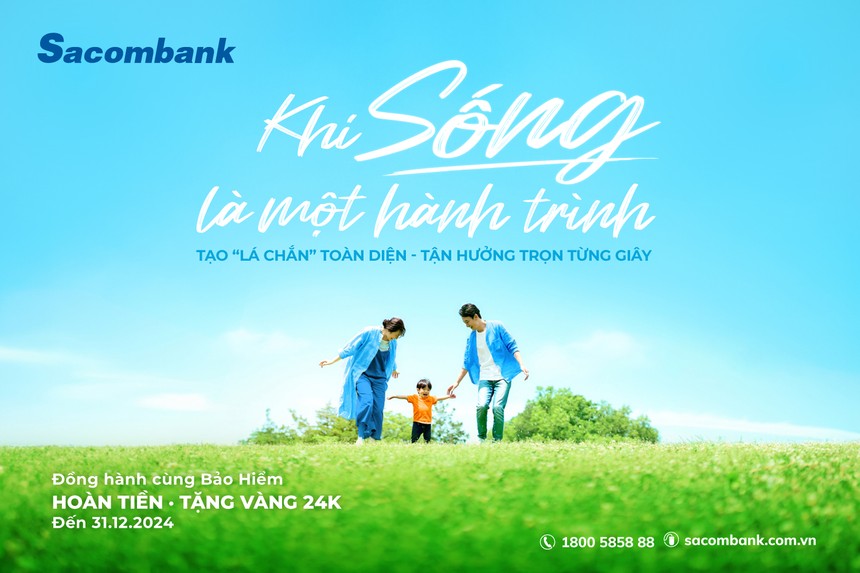 Hơn 17 tỷ đồng ưu đãi cho khách hàng tham gia bảo hiểm tại Sacombank